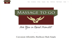 Desktop Screenshot of massagetogo.ca